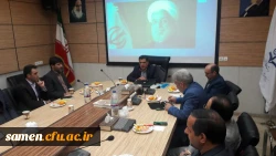 جلسه هم اندیشی و تبادل نظر با استادان