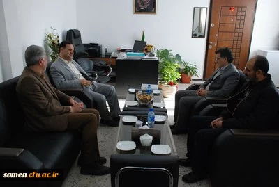 نشست صمیمی دکتر میرشجاعیانبا جناب آقای جوانشیری رئیس آموزش و پرورش ناحیه 6 مشهد