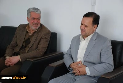 نشست صمیمی دکتر میرشجاعیانبا جناب آقای جوانشیری رئیس آموزش و پرورش ناحیه 6 مشهد