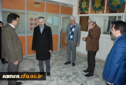 بازدید دکتر سمیعی مدیر کل آموزش دانشگاه فرهنگیان از واحد دانشگاهی ثامن الحجج (ع) مشهد
