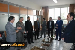 بازدید کارشناس مسئولین دانشگاه فرهنگیان از واحد دانشگاهی ثامن الحجج (ع) مشهد