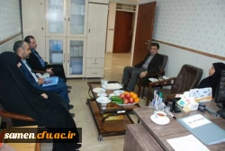 بازدید مسئولین حراست سازمان مرکزی از دانشگاه فرهنگیان واحد ثامن الحجج (ع) مشهد