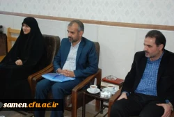 بازدید مسئولین حراست سازمان مرکزی از دانشگاه فرهنگیان واحد ثامن الحجج (ع) مشهد