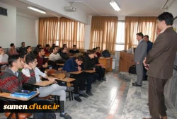 حضور مسئولین دانشگاه فرهنگیان واحد ثامن الحجج (ع) در کلاس های آموزشی و گرامی داشت روز ولادت حضرت زهرا (س)