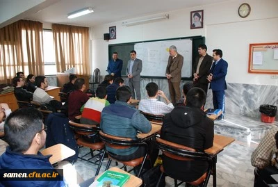 حضور مسئولین دانشگاه فرهنگیان واحد ثامن الحجج (ع) در کلاس های آموزشی و گرامی داشت روز ولادت حضرت زهرا (س)