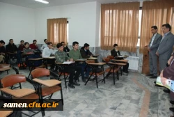 حضور مسئولین دانشگاه فرهنگیان واحد ثامن الحجج (ع) در کلاس های آموزشی و گرامی داشت روز ولادت حضرت زهرا (س)