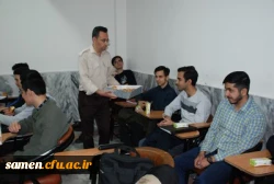 حضور مسئولین دانشگاه فرهنگیان واحد ثامن الحجج (ع) در کلاس های آموزشی و گرامی داشت روز ولادت حضرت زهرا (س)