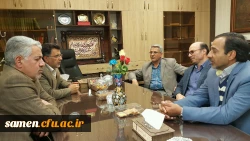 حضور آقای دکتر وزیری معاون محترم توسعه منابع و امور دانشجویی امور پردیس های دانشگاه فرهنگیان استان خراسان رضوی