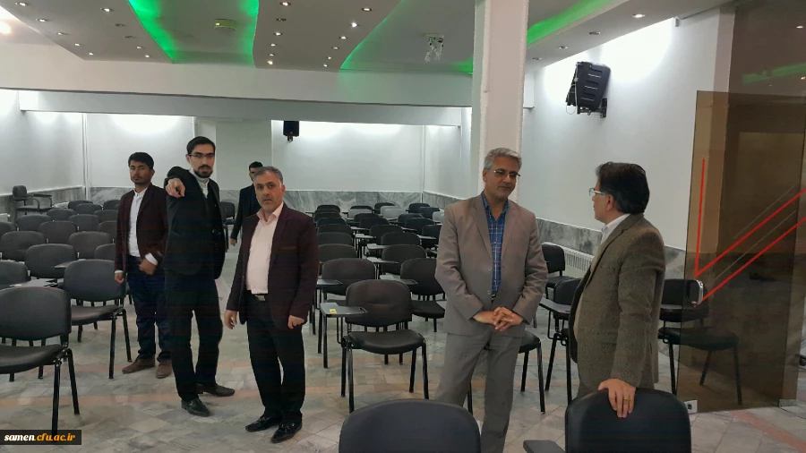 حضور آقای دکتر وزیری معاون محترم توسعه منابع و امور دانشجویی امور پردیس های دانشگاه فرهنگیان استان خراسان رضوی