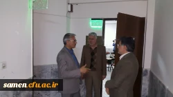 حضور آقای دکتر وزیری معاون محترم توسعه منابع و امور دانشجویی امور پردیس های دانشگاه فرهنگیان استان خراسان رضوی