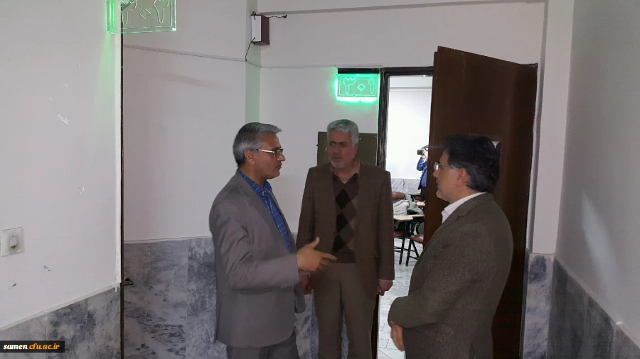 حضور آقای دکتر وزیری معاون محترم توسعه منابع و امور دانشجویی امور پردیس های دانشگاه فرهنگیان استان خراسان رضوی