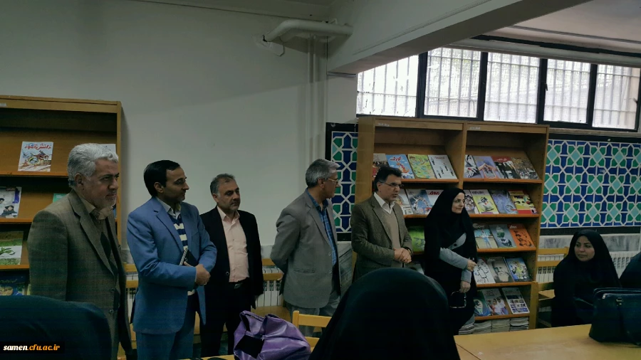 حضور آقای دکتر وزیری معاون محترم توسعه منابع و امور دانشجویی امور پردیس های دانشگاه فرهنگیان استان خراسان رضوی