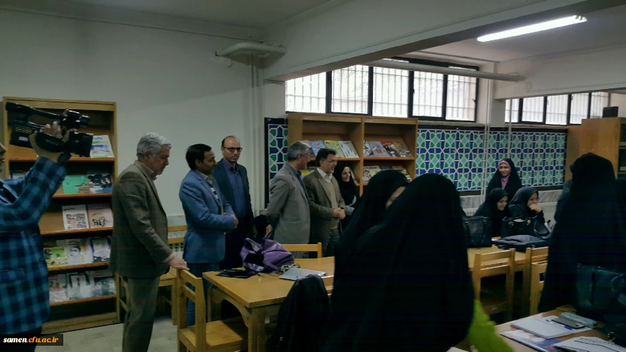 حضور آقای دکتر وزیری معاون محترم توسعه منابع و امور دانشجویی امور پردیس های دانشگاه فرهنگیان استان خراسان رضوی