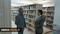 حضور آقای دکتر وزیری معاون محترم توسعه منابع و امور دانشجویی امور پردیس های دانشگاه فرهنگیان استان خراسان رضوی