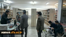 حضور آقای دکتر وزیری معاون محترم توسعه منابع و امور دانشجویی امور پردیس های دانشگاه فرهنگیان استان خراسان رضوی