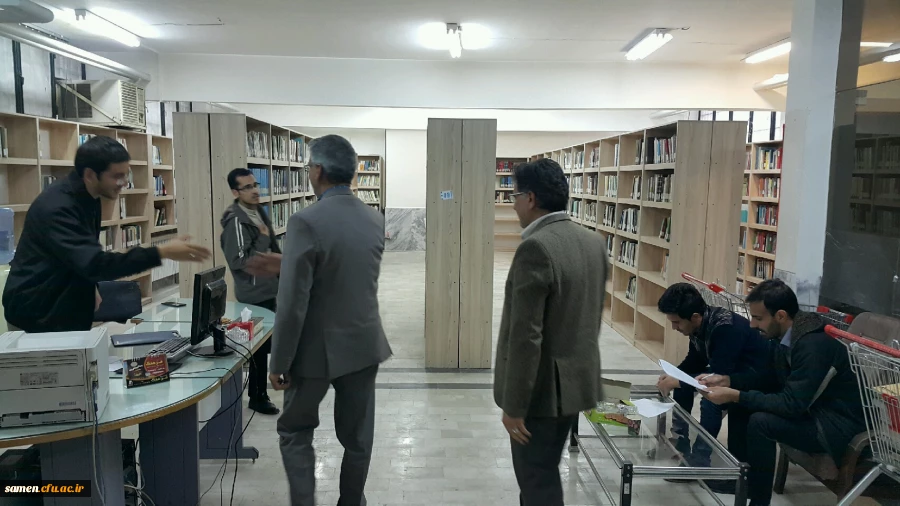 حضور آقای دکتر وزیری معاون محترم توسعه منابع و امور دانشجویی امور پردیس های دانشگاه فرهنگیان استان خراسان رضوی