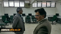 حضور آقای دکتر وزیری معاون محترم توسعه منابع و امور دانشجویی امور پردیس های دانشگاه فرهنگیان استان خراسان رضوی