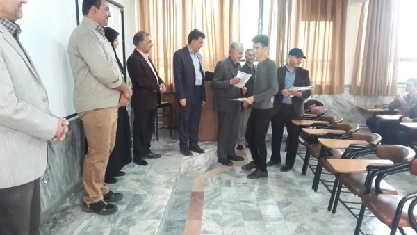 تقدیر از دانشجومعلمان برتر رشته ورزشی فوتسال