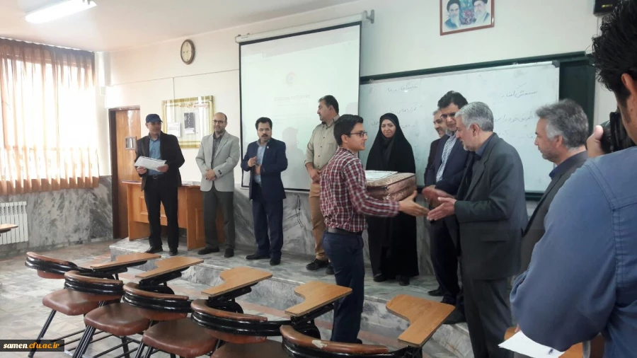 تقدیر از دانشجومعلمان برتر رشته ورزشی فوتسال