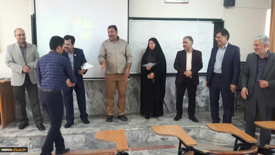 تقدیر از دانشجومعلمان برتر رشته ورزشی فوتسال