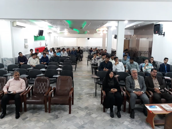 نشست تبلیغاتی نامزدهای انتخابات شورای صنفی رفاهی مرکز دانشگاهی ثامن الحجج (ع)