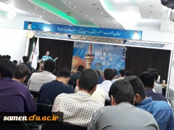نشست تبلیغاتی نامزدهای انتخابات شورای صنفی رفاهی مرکز دانشگاهی ثامن الحجج (ع)