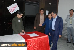 برگزاری انتخابات شورای صنفی رفاهی دانشگاه فرهنگیان مرکز ثامن الحجج (ع)