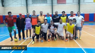 برگزاری یک دوره بازی فوتسال بین کارکنان واحد دانشگاهی ثامن الحجج(ع) با اساتید هیات علمی و کارشناسان تربیت بدنی به مناسبت هفته تربیت بدنی؛ بسیج دانش آموزی و ۱۳ آبان روز دانش آموز