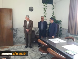 انتصاب و معارفه جناب آقای دکتر وزیری به سمت معاونت هماهنگی واحد دانشگاهی ثامن الحجج(ع) 2