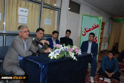 نشست صمیمی مسولین دانشگاه فرهنگیان واحد ثامن الحجج ( ع) با دانشجویان