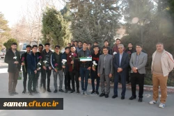 بازدید از جانبازان قطع نخاعی در مرکز توانبخشی امام خمینی (ره) در بوستان ملت مشهد مقدس در دهه مبارک فجر 2