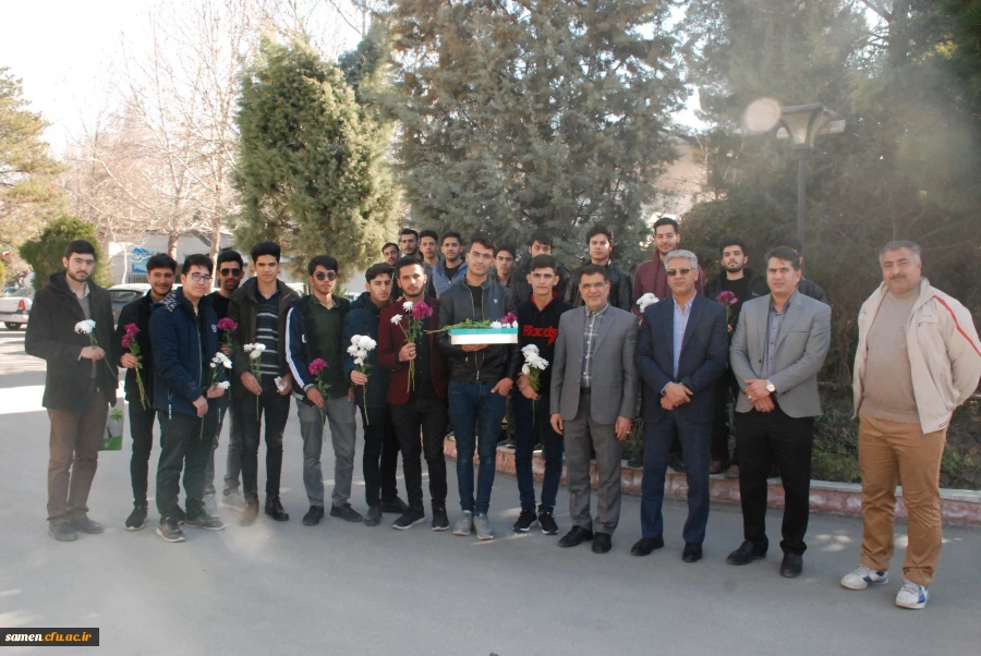 بازدید از جانبازان قطع نخاعی در مرکز توانبخشی امام خمینی (ره) در بوستان ملت مشهد مقدس در دهه مبارک فجر 2