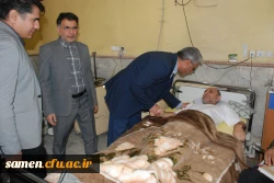 بازدید از جانبازان قطع نخاعی در مرکز توانبخشی امام خمینی (ره) در بوستان ملت مشهد مقدس در دهه مبارک فجر 3