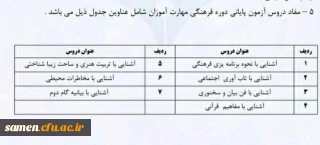 اطلاعیه شماره 16 (پودمان دوم) 
قابل توجه مهارت آموزان محترم پذیرفته شده آزمون سال 98