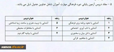 اطلاعیه شماره 16 (پودمان دوم) 
قابل توجه مهارت آموزان محترم پذیرفته شده آزمون سال 98