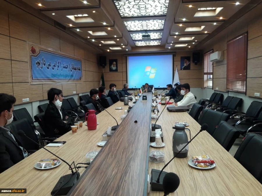 
آئین تکریم و معارفه اعضای شورای صنفی رفاهی دانشگاه فرهنگیان واحد ثامن الحجج ( ع) مشهد 2