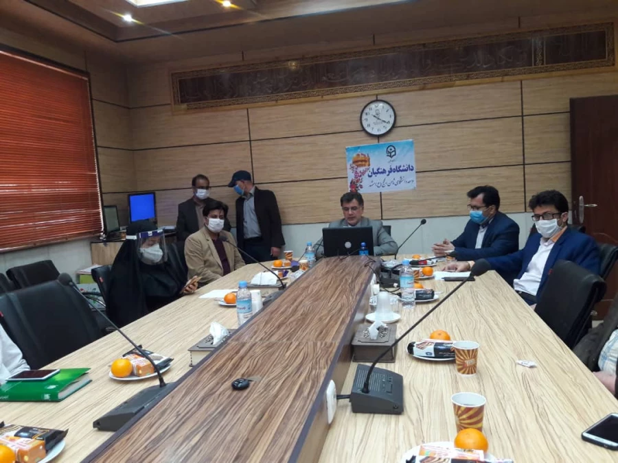 برگزاری آیین بزرگداشت سالگرد پیروزی انتقلاب اسلامی و جشن آغاز سال تحصیلی دانشجویان ورودی 99 3