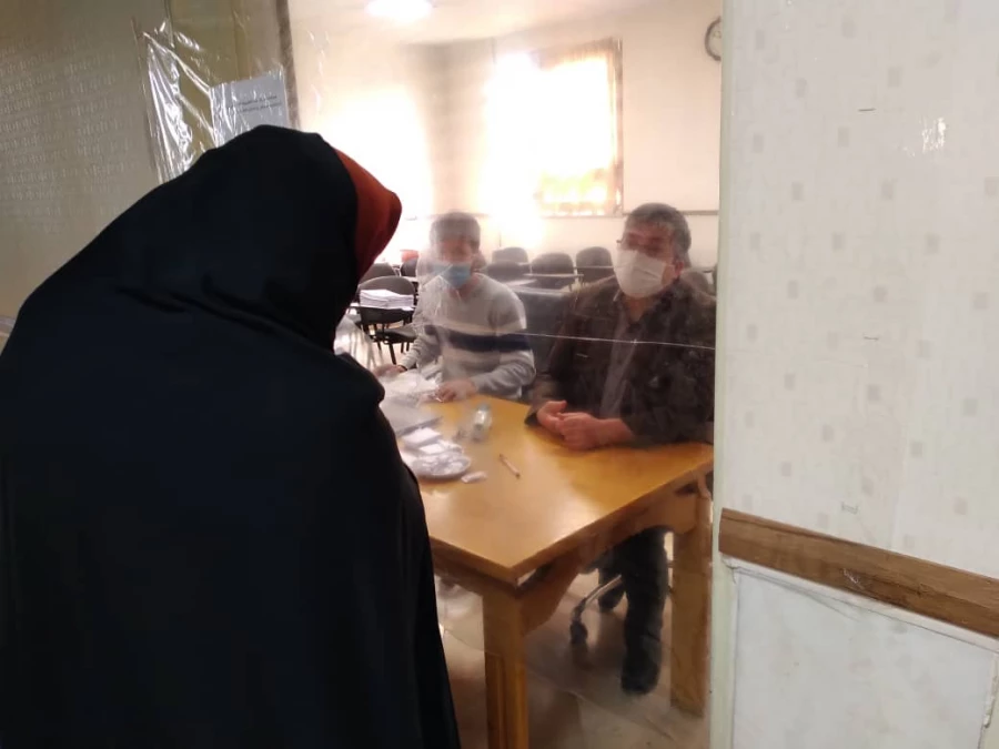 بازدید مدیریت محترم دانشکده جناب دکتر میرشجاعیان از روند ثبت نام دانشجویان مهارت آموز حق التدریس 5