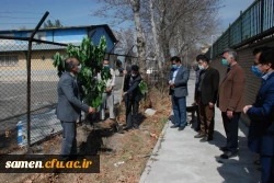 کاشت درخت در دانشگاه  به مناسبت  روز درخت کاری  4