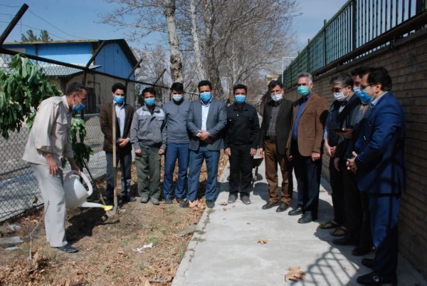 کاشت درخت در دانشگاه  به مناسبت  روز درخت کاری  6