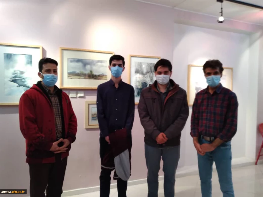 اختتامیه نمایشگاه آبرنگ استاد خلیلی 2