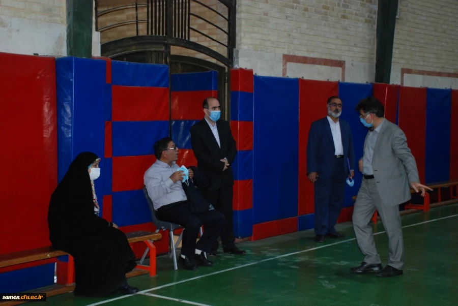 بازدید آقای  دکتر انصاری راد و همراهانشان از مرکز آموزش عالی ثامن الحجج(ع) 3