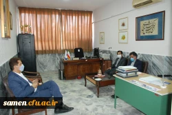 بازدید دکتر ابراهیمی مدیر کل امور ارزیابی و نظارت  دانشگاه فرهنگیان از واحد دانشگاهی ثامن الحجج ( ع) مشهد 3