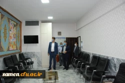 بازدید دکتر ابراهیمی مدیر کل امور ارزیابی و نظارت  دانشگاه فرهنگیان از واحد دانشگاهی ثامن الحجج ( ع) مشهد 4