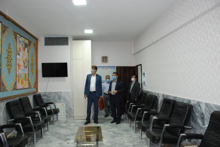 بازدید دکتر ابراهیمی مدیر کل امور ارزیابی و نظارت  دانشگاه فرهنگیان از واحد دانشگاهی ثامن الحجج ( ع) مشهد 4