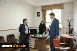 بازدید دکتر ابراهیمی مدیر کل امور ارزیابی و نظارت  دانشگاه فرهنگیان از واحد دانشگاهی ثامن الحجج ( ع) مشهد 6