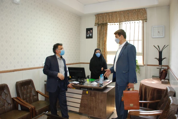 بازدید دکتر ابراهیمی مدیر کل امور ارزیابی و نظارت  دانشگاه فرهنگیان از واحد دانشگاهی ثامن الحجج ( ع) مشهد 6