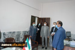بازدید مدیر کل حوزه نظارت و ارزیابی  و تضمین کیفیت دانشگاه فرهنگیان از دانشگاه ثامن الحجج ( ع) 3