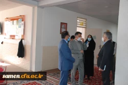 بازدید مدیر کل حوزه نظارت و ارزیابی  و تضمین کیفیت دانشگاه فرهنگیان از دانشگاه ثامن الحجج ( ع) 9