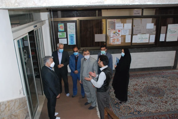 بازدید مدیر کل حوزه نظارت و ارزیابی  و تضمین کیفیت دانشگاه فرهنگیان از دانشگاه ثامن الحجج ( ع) 10